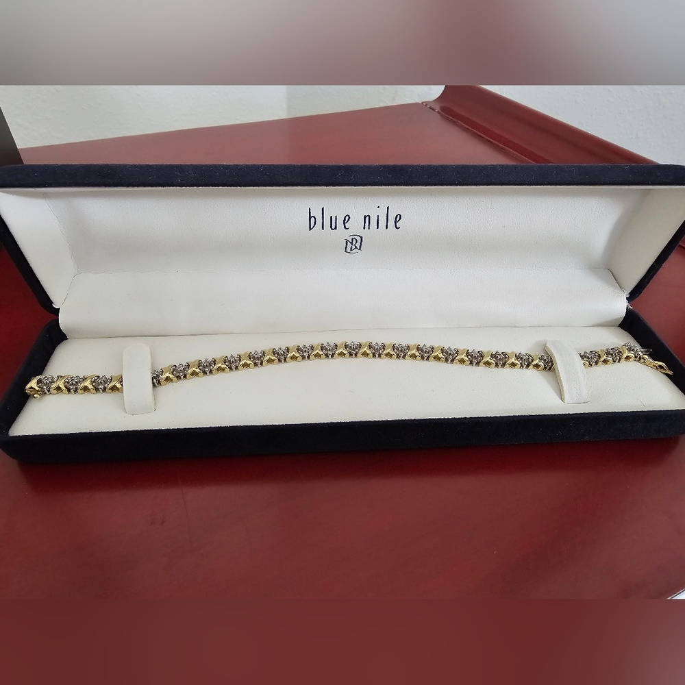 Gold and Silver Bracelet